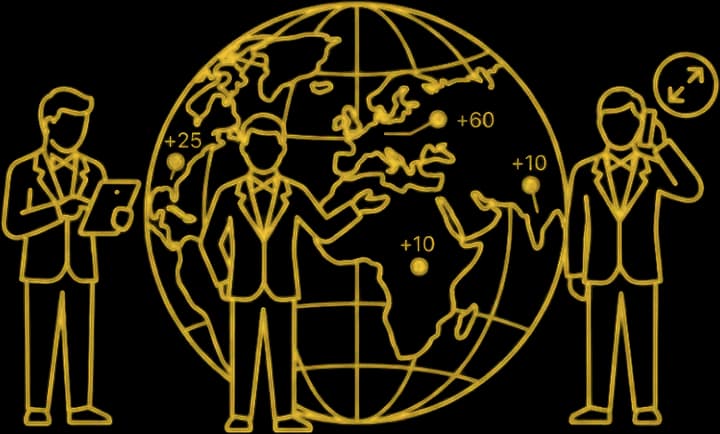 Global users and creators