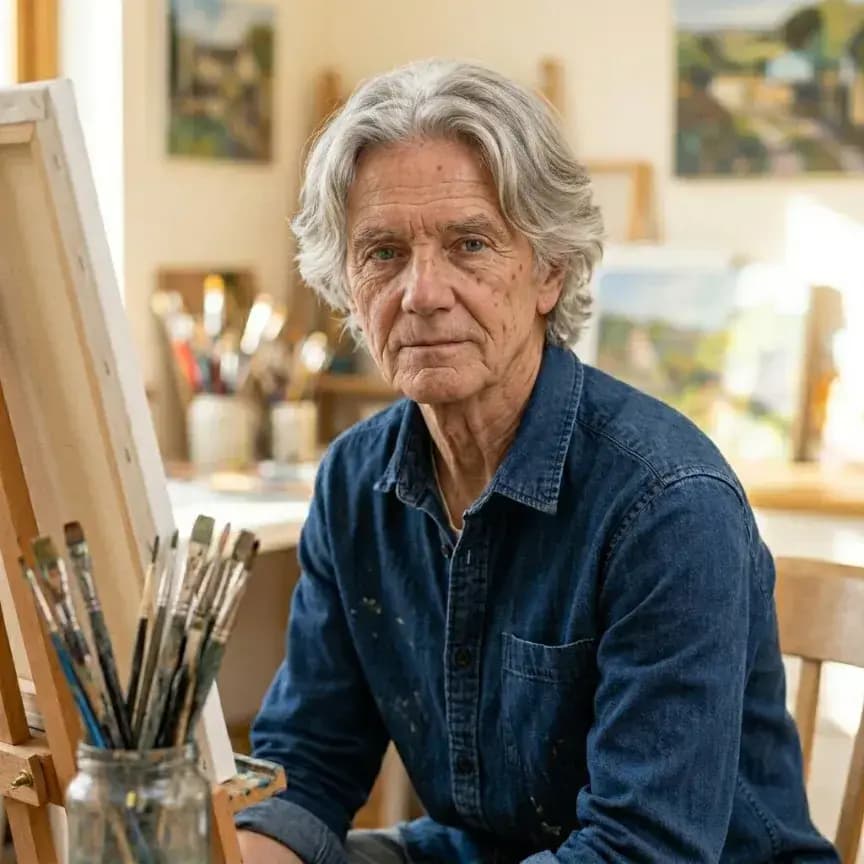 Artist generated at the selected target age
