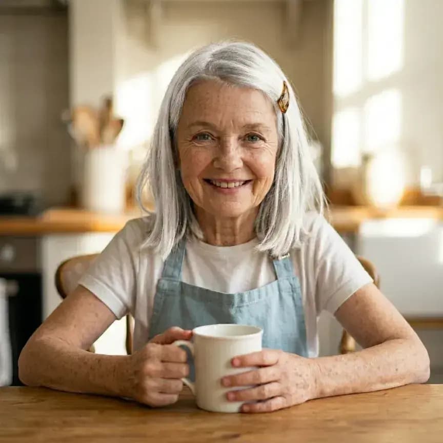 Portrait generated at the selected target age
